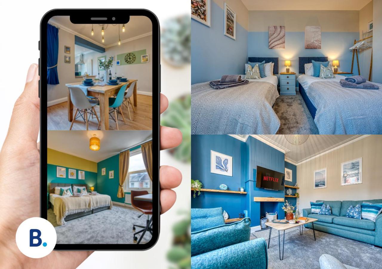 2 Bedrooms Modern, Stunning & Stylish Contractor House, Prime Portsmouth Location With Free Parking Permit, Summer Special Offer!! - By Blue Puffin Stays Luaran gambar